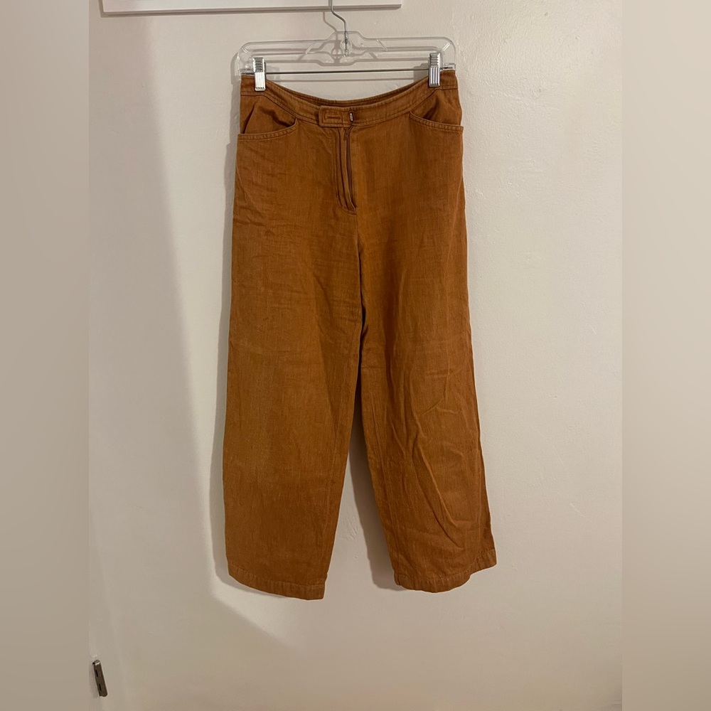 MaxMara Wide Leg Linen pants